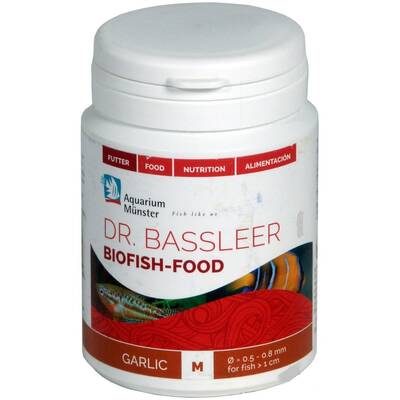 Aquarium Munster Dr Bassleer Biofish Food Garlic M 60 gr