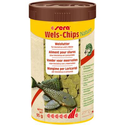 Sera Wels Chips Nature 250 ml