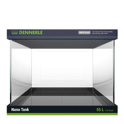 Dennerle Nano Tank White Glass 55L 46.5x37x35cm