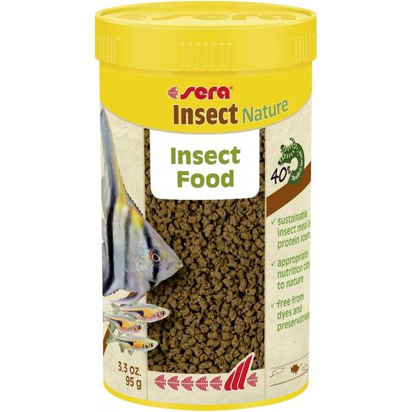 Sera Insect Nature 1,5mm 250ml