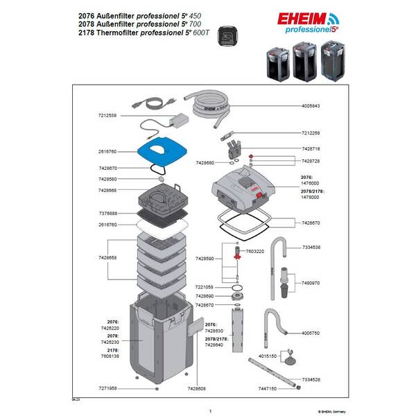 Eheim Professionel 5e 700